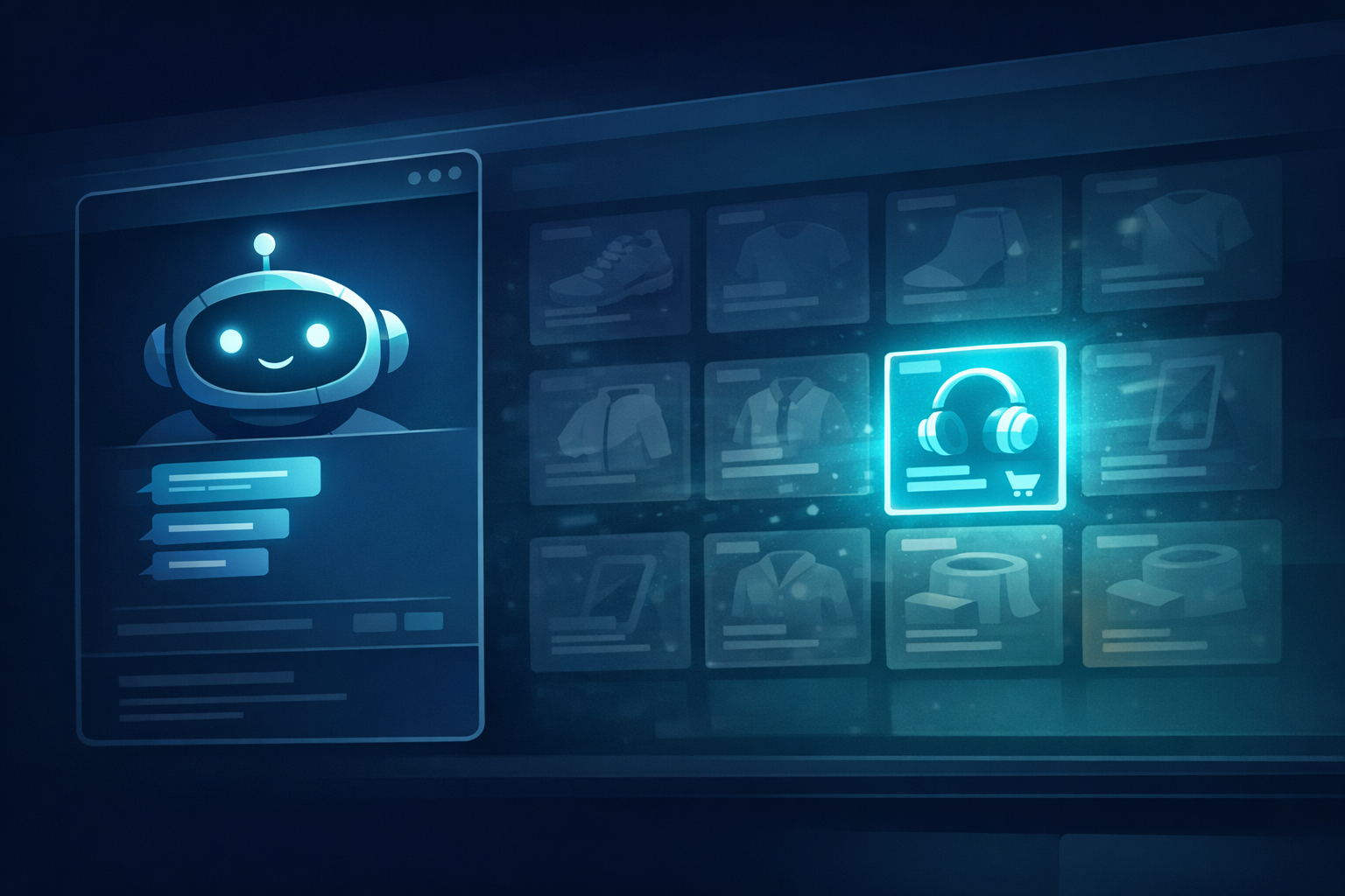 AI agent browsing ecommerce store product pages