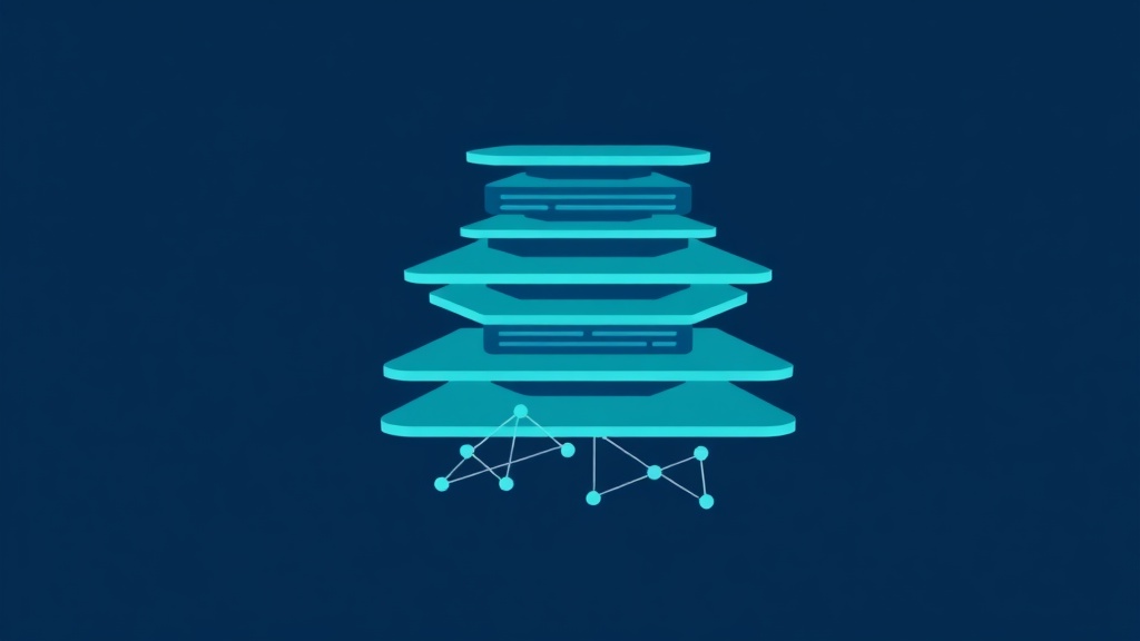 Shopti article illustration showing schema stack layers for AI agent discoverability