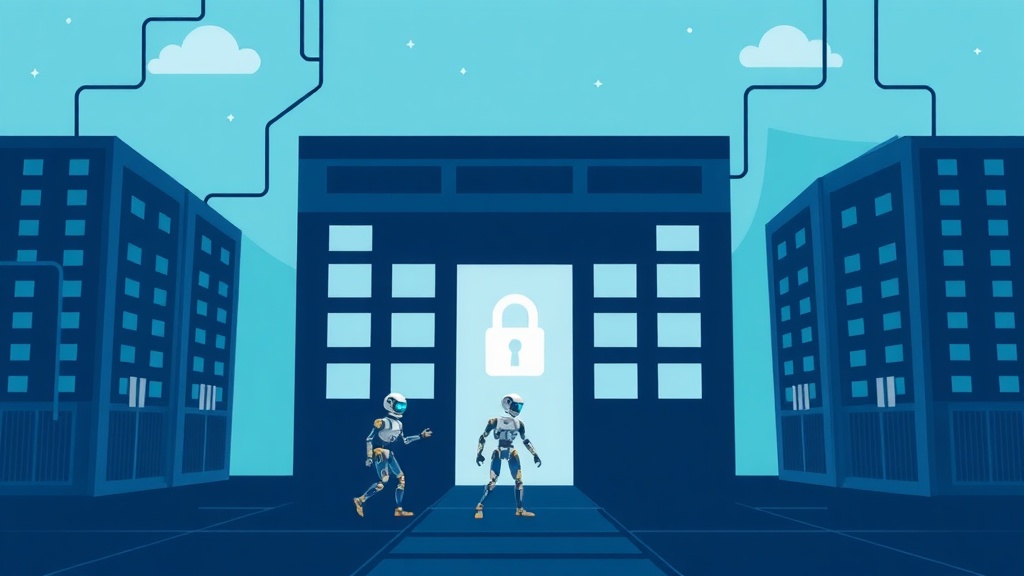 Shopti article illustration showing Salesforce Commerce Cloud AI agent discoverability gaps